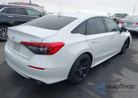 2022 Honda Civic Sport from USA, damaged, VIN 2HGFE2F57NH514703